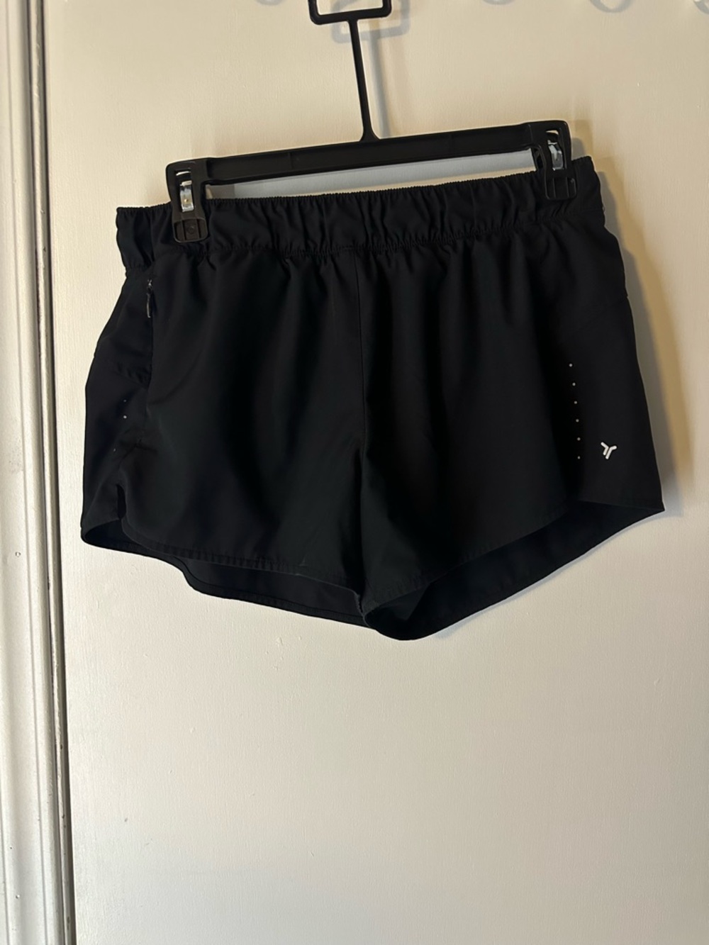 Old Navy Black Athletic Running Shorts with Reflective Detail